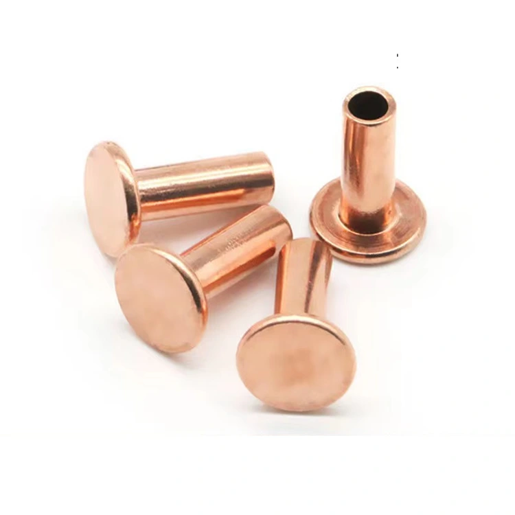 Đinh tán nửa rỗng bằng đồng