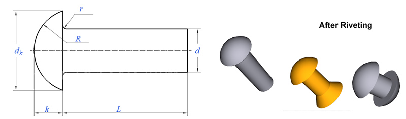 aluminum solid rivets