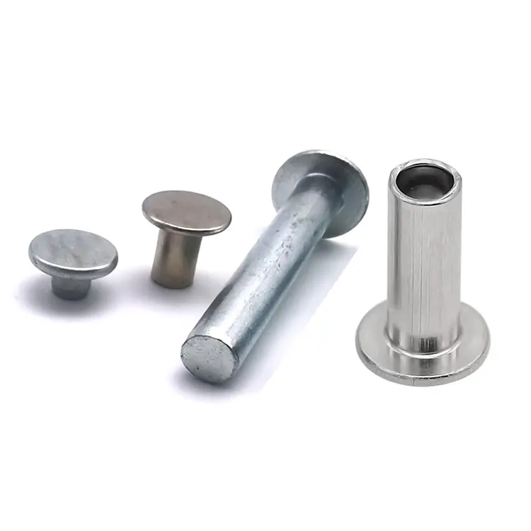 Đinh tán đầu sắt phẳng